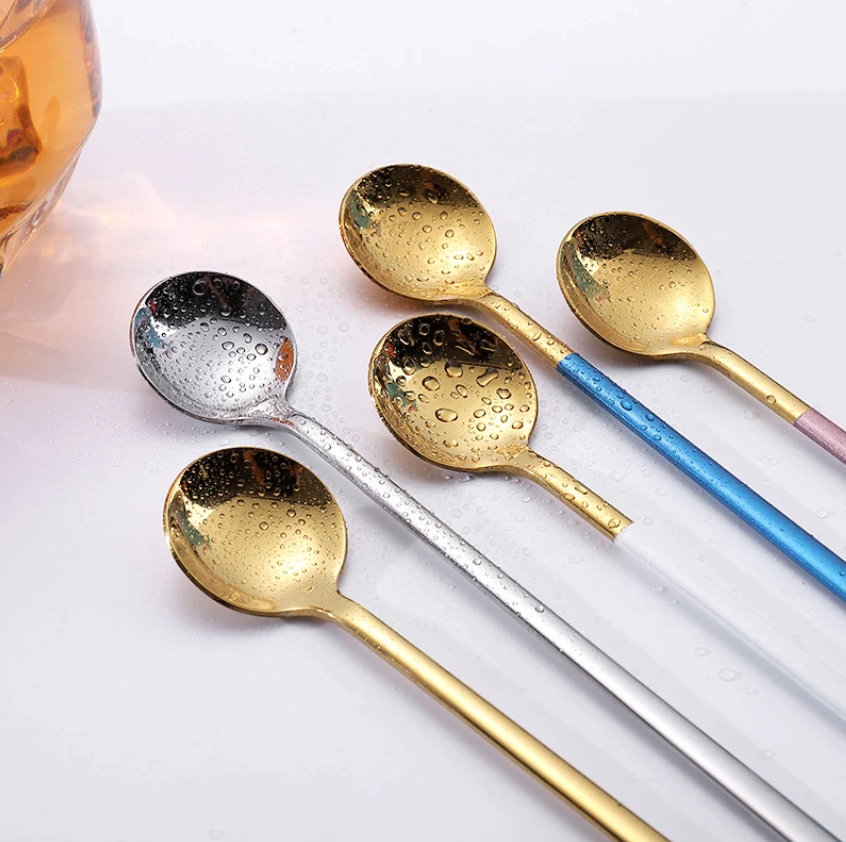 Maliben | Trendy Espresso & Dessert Spoon Set with 4 Pieces