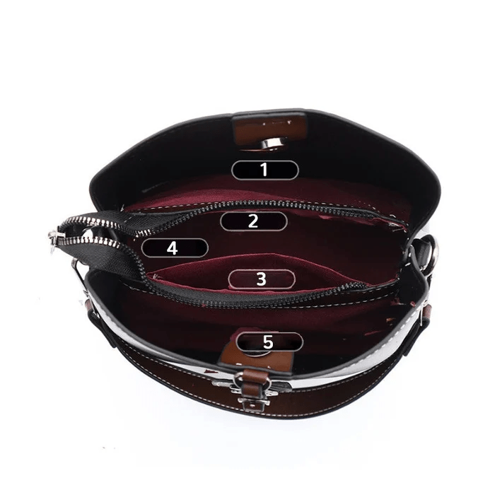 Maliben AllureLuxe Leather Shoulder Bag — Elegant Everyday Design