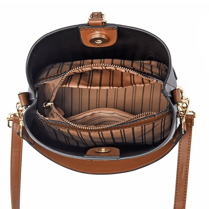 Maliben AllureLuxe Leather Shoulder Bag — Elegant Everyday Design