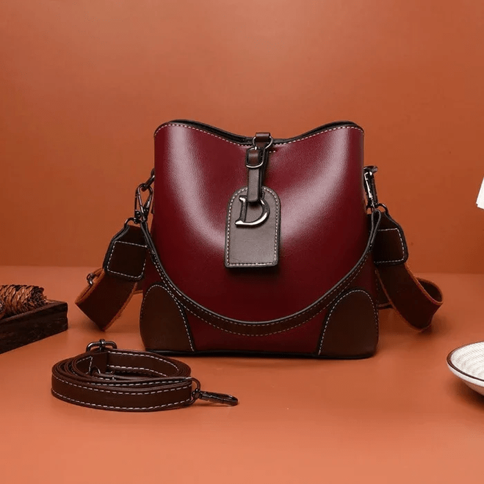Maliben AllureLuxe Leather Shoulder Bag — Elegant Everyday Design