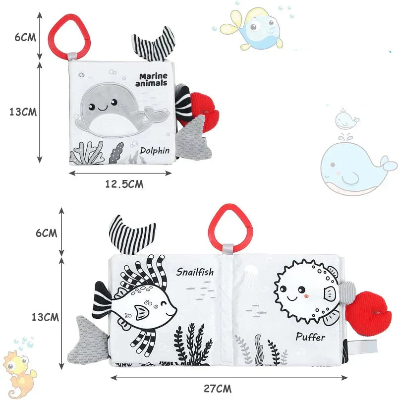 Maliben | Sensory Plush Toy Playbook For Children