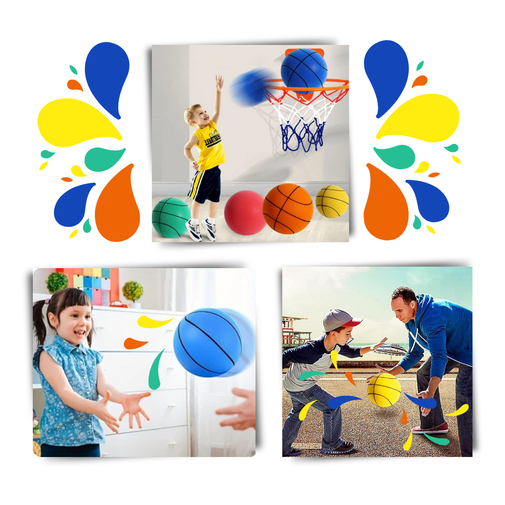 Maliben | Colorful Silent Basketball For Children