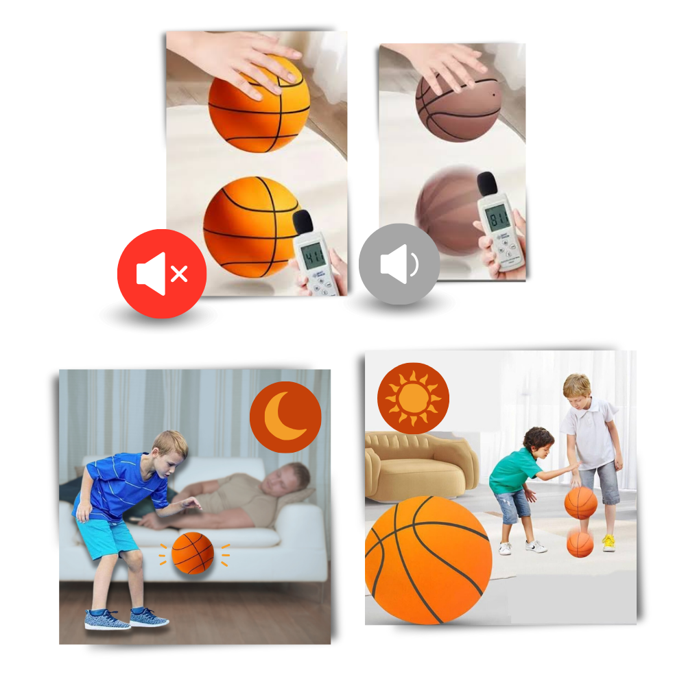 Maliben | Silent Basketball | Silent And Light Basketball - Perfect For Indoor Activities