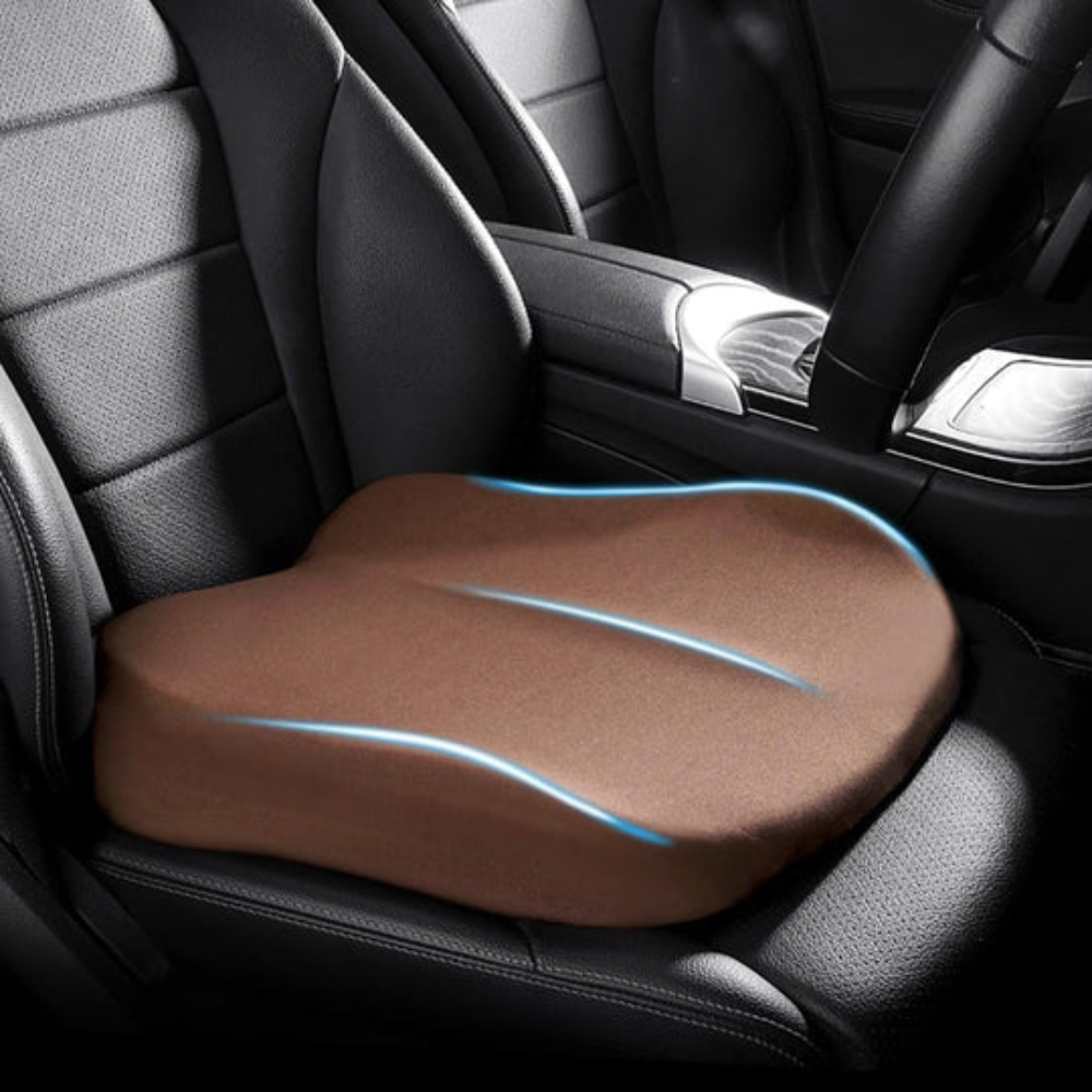 Maliben | Car Seat Cushion Memory Foam Support