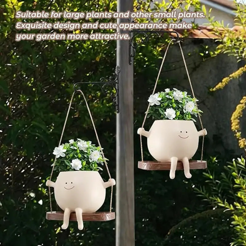 Maliben | Hanging Planter With Smiling Face