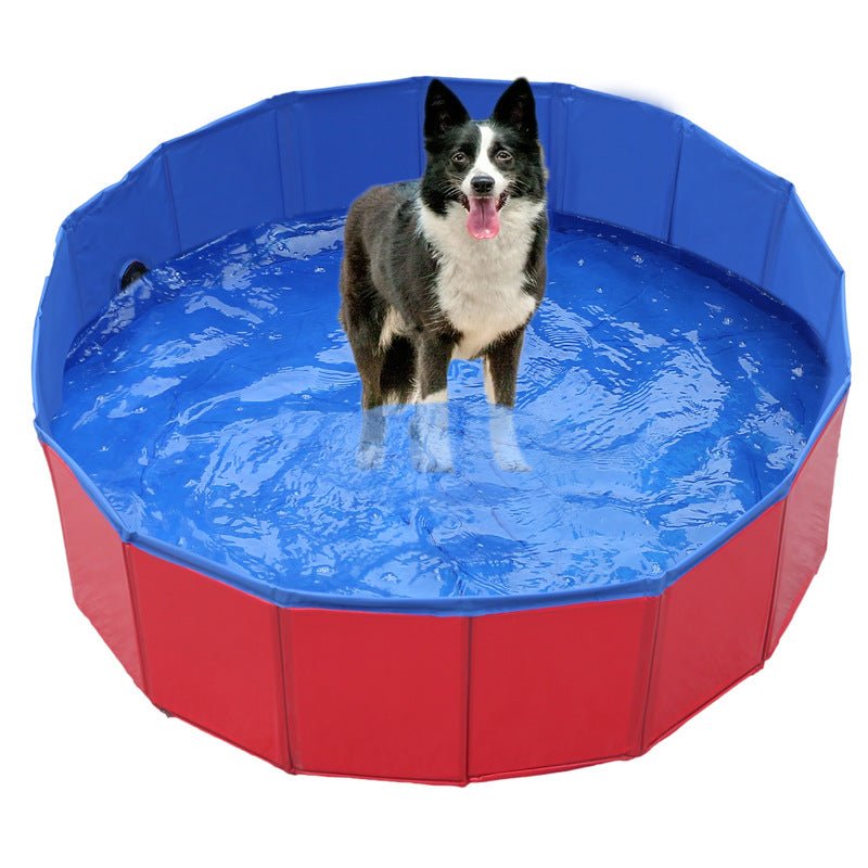 Maliben | QUICKDIP Summer – 80 cm Portable Dog Bath and Cooling Mat