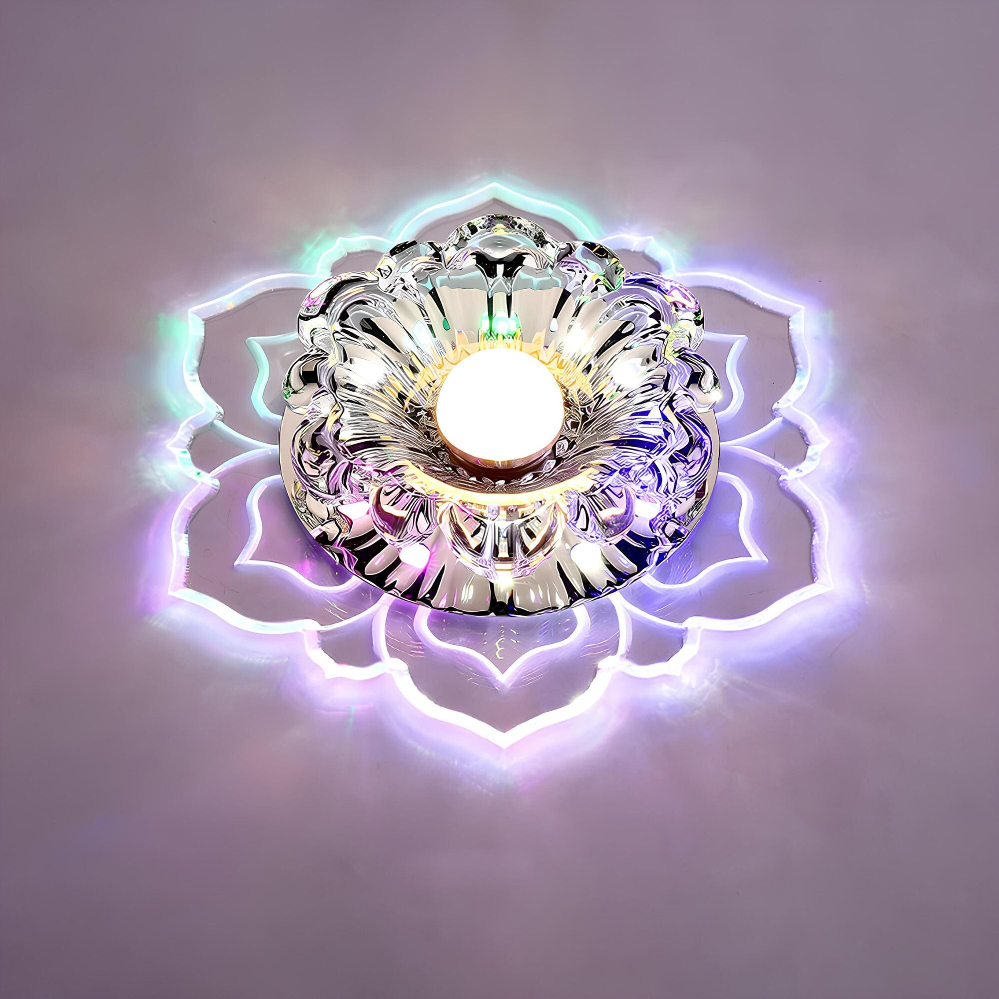 Maliben | Elegant Crystal Led Ceiling Lamp With Modern Design