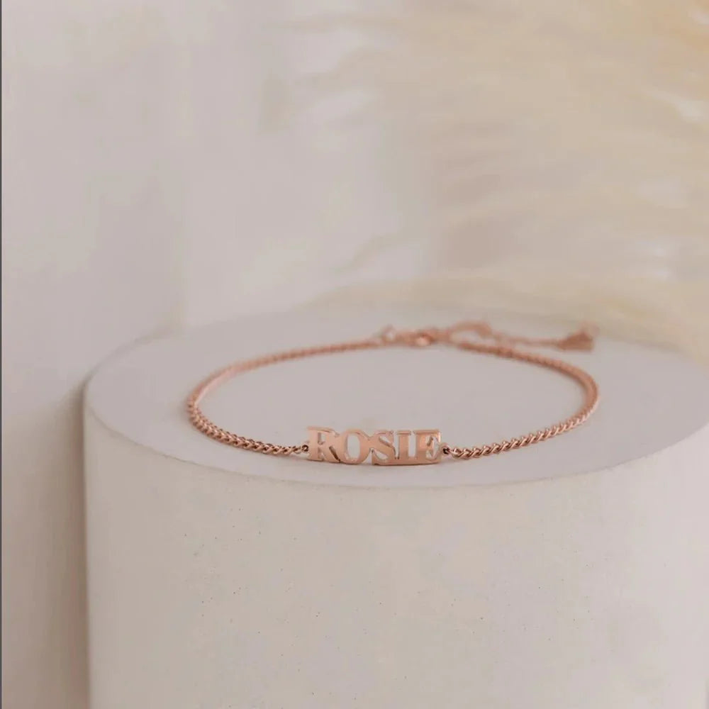 Maliben | Customized Name Chain Bracelet