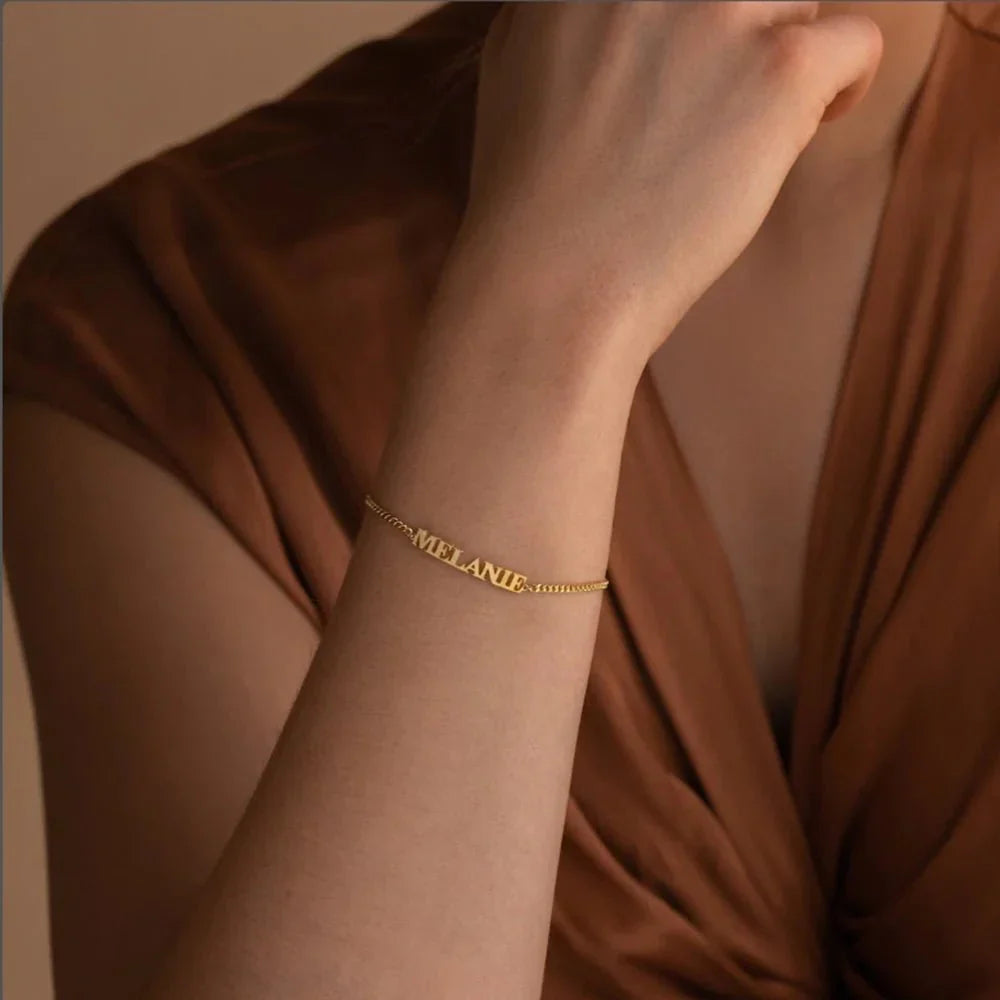 Maliben | Customized Name Chain Bracelet