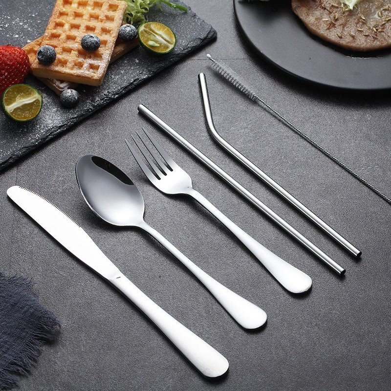 Maliben Cutlery set with portable case