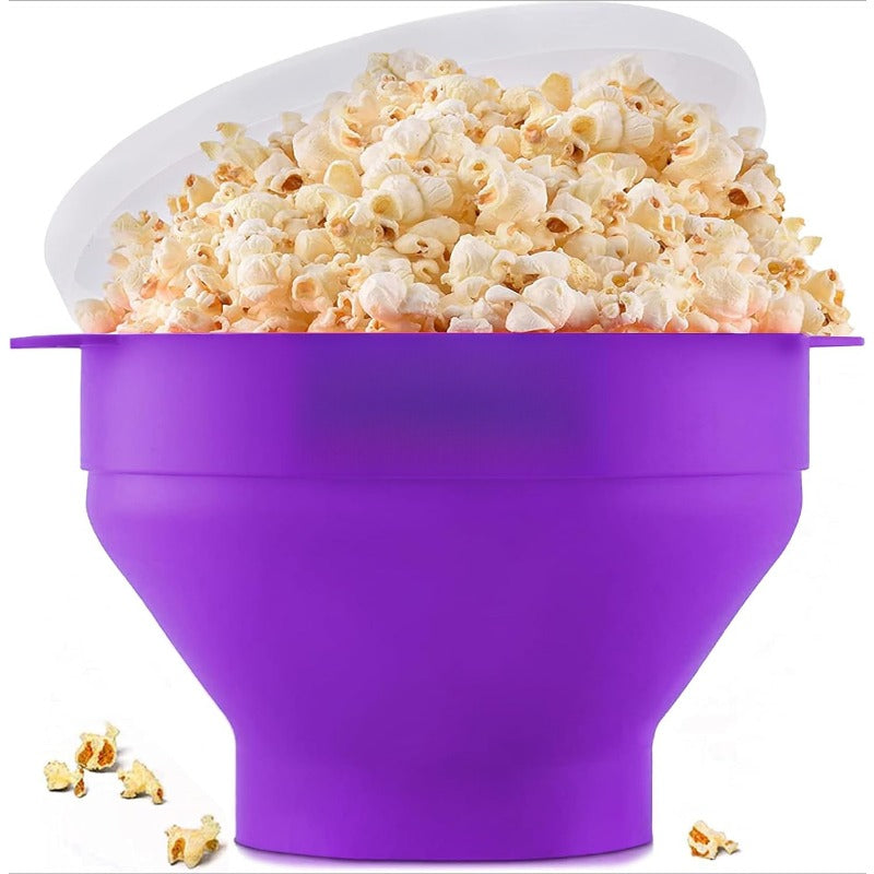 Maliben | Collapsible Silicone Microwave Popcorn Popper