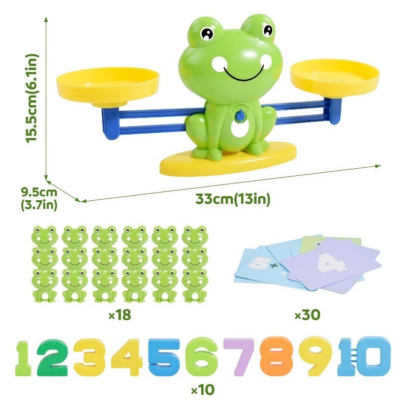 Maliben | Fun & Educational Frog Balance Math Toy