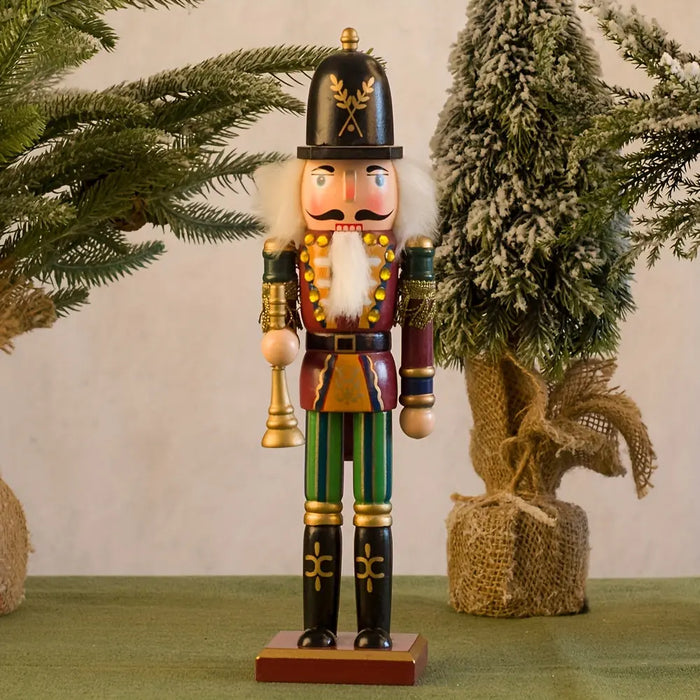 Maliben | Nutcrackerjoy - Wooden Nutcracker Soldier Figure For Timeless Christmas Charm
