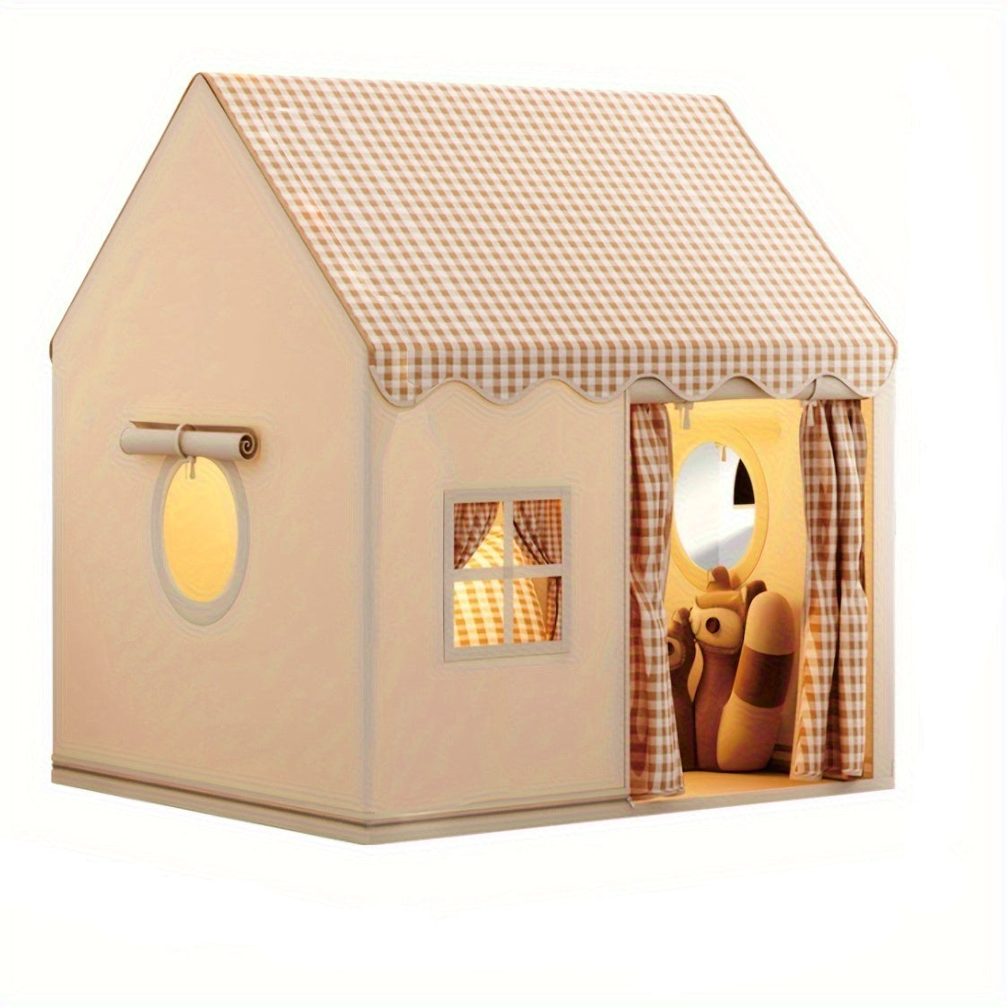 Maliben | WonderlAnd Play Tent | Magical Moments - Tent For Children With Doors and Windows