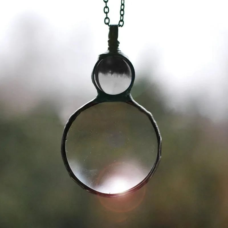 Maliben | Necklace With Magnifying Pendant
