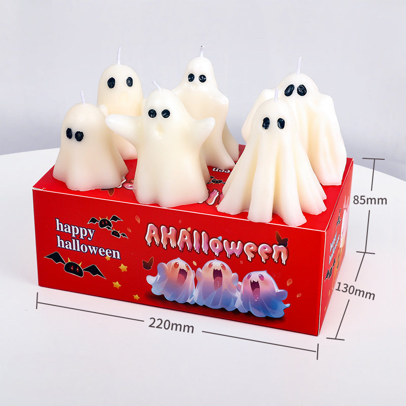 Maliben | Spooky Ghost Candle Set