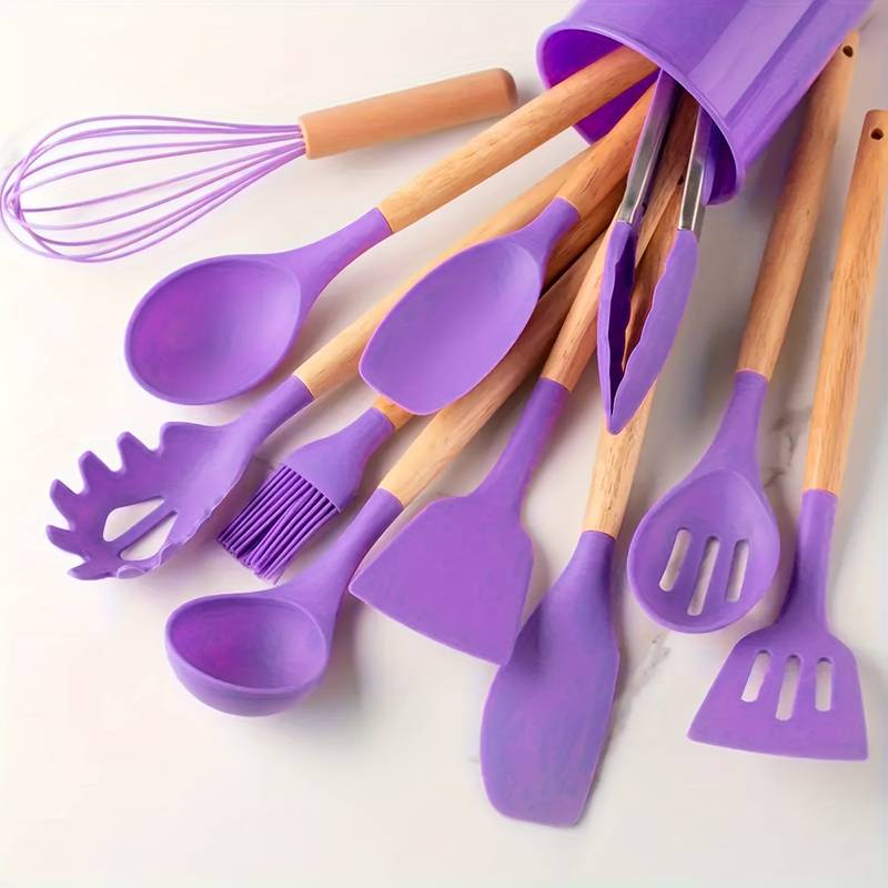 Maliben | Silicone Kitchen Tools Set – Heat Resistant and Scratch Resistant