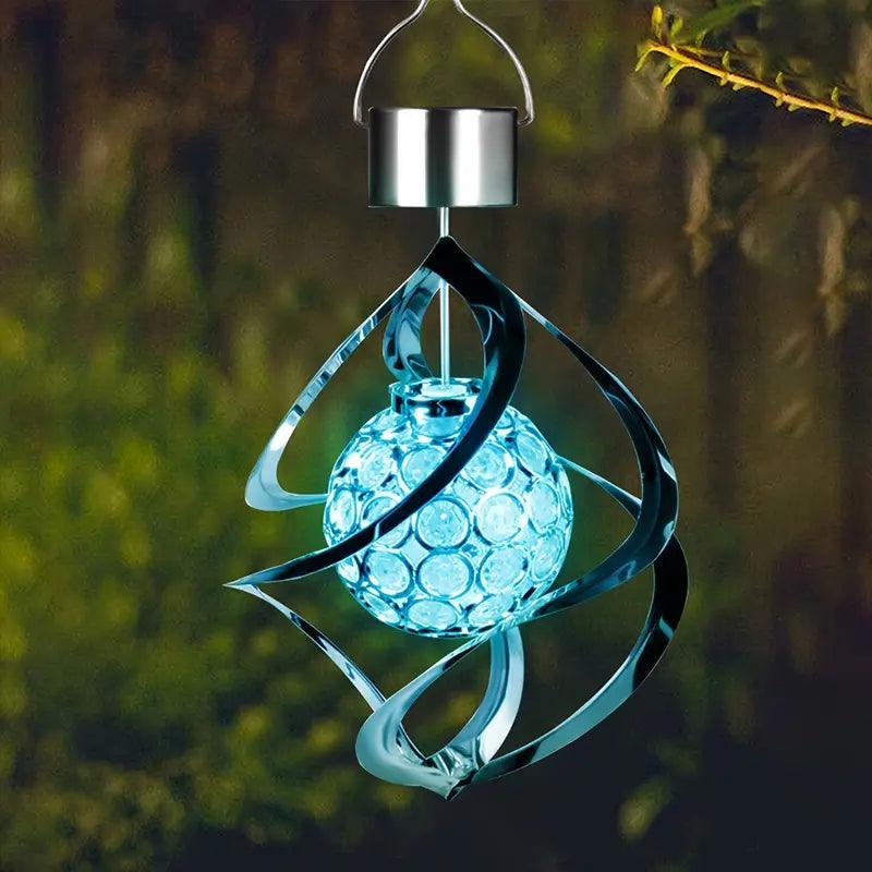 Maliben | Solarwind Sound Light | Solar Wind Chime With Color Change | Weatherproof & Energy Saving | For Garden, Balcony & Terrace