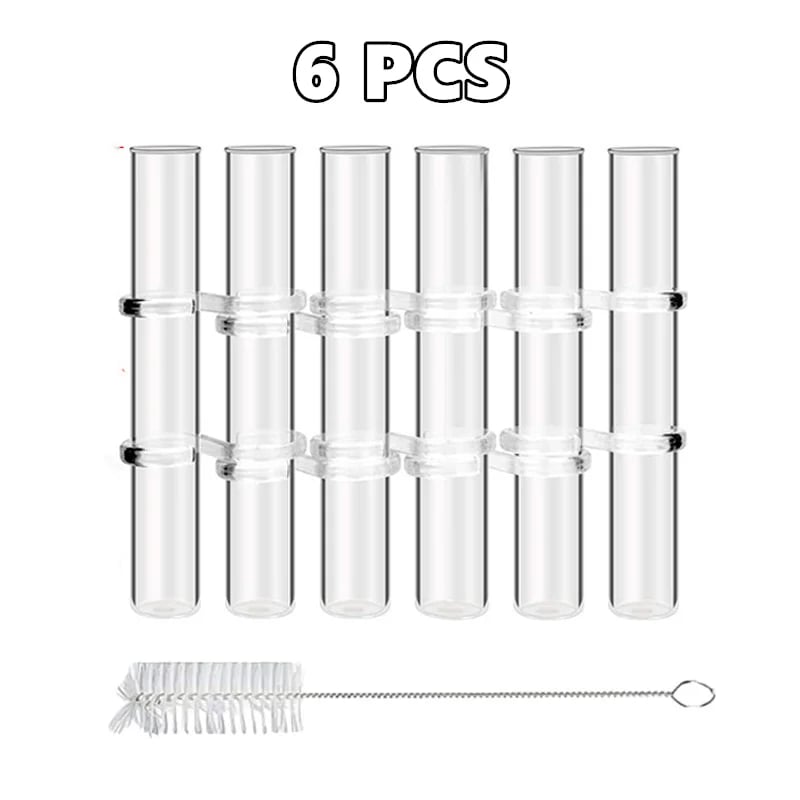 Maliben | Flexible Flower Vases With Hinges | Modern Glass Tube Vase