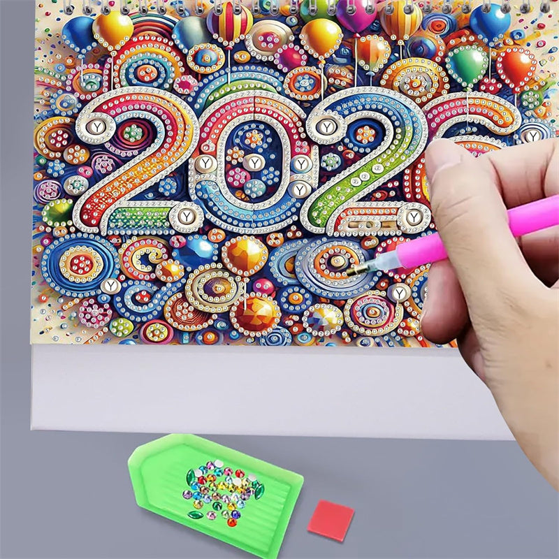Maliben | Glimmercraft - Shiny 2026 Diy Calendar To Beautify Your Workspace