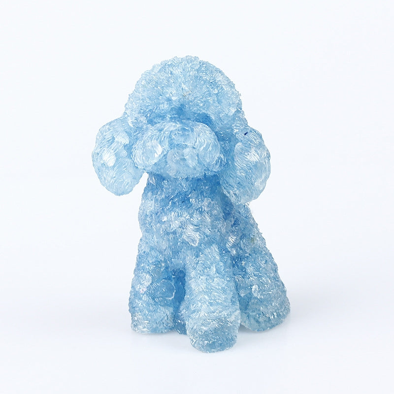 Maliben | Natural Crystal Poodle Gemstone Decoration