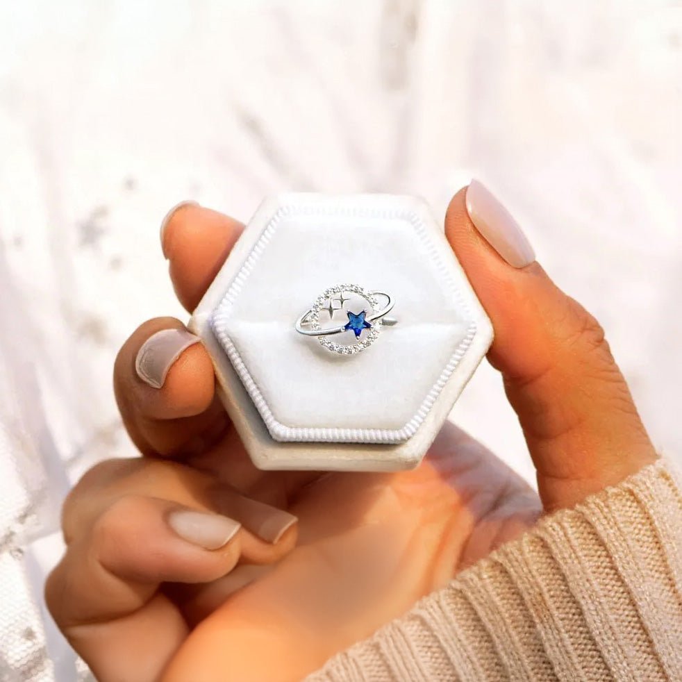 Maliben | Dainty Astrology Star Ring