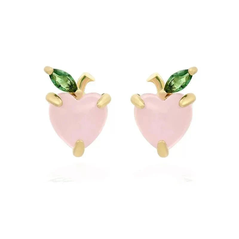Maliben | Dainty Fruit Hoop & Stud Earrings