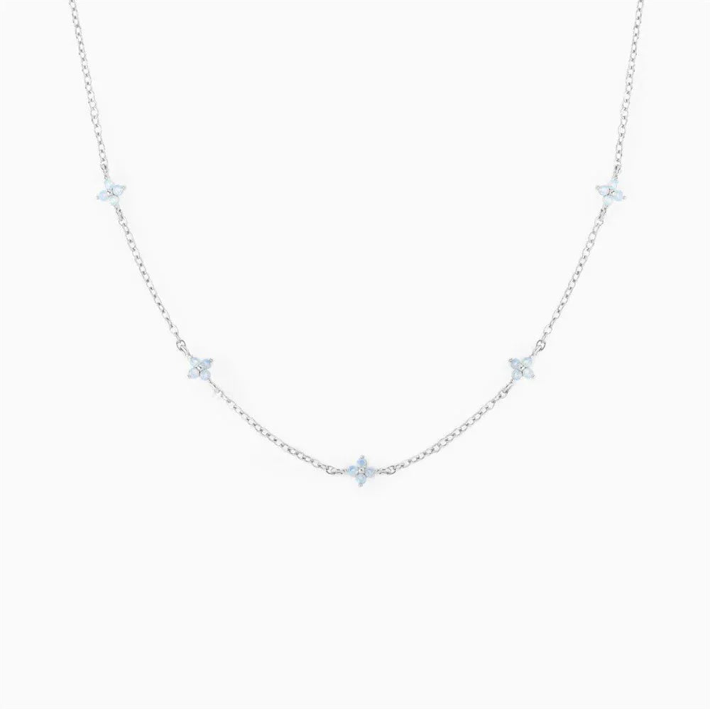 Maliben | Dainty Tiny Flowers Necklace