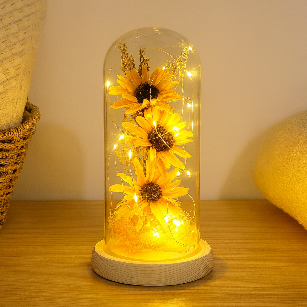 Maliben | Shinebloom - Comfortable Sunflower Lamp That Illuminates And Calms Every Room.