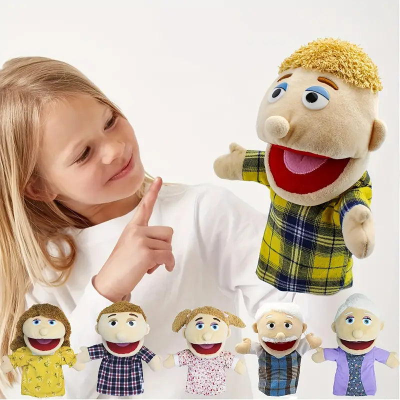 Maliben | Hand Puppet Fun | Magical Puppet Play - Soft Plush Hand Puppet For Interactive Play Enjoyment