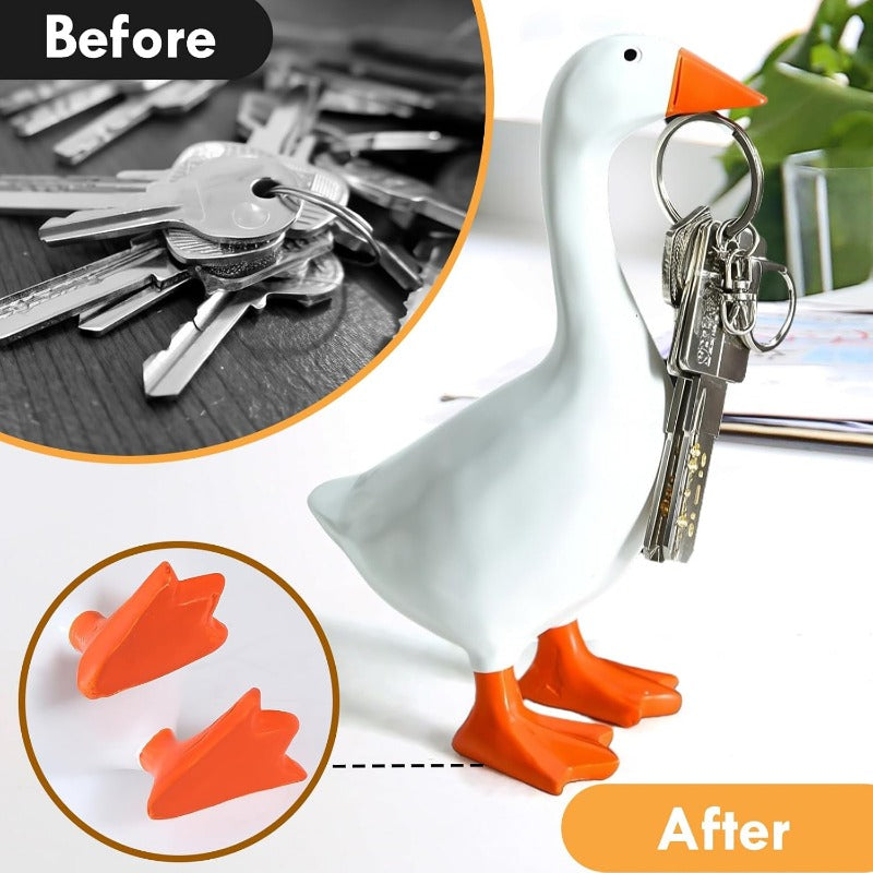 Maliben | Resin Goose Key Holder