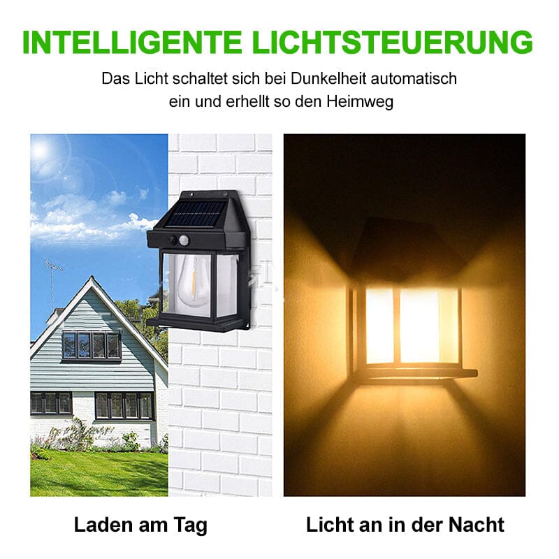 Maliben | Solar Wolfram Wall Light For Outdoor Use