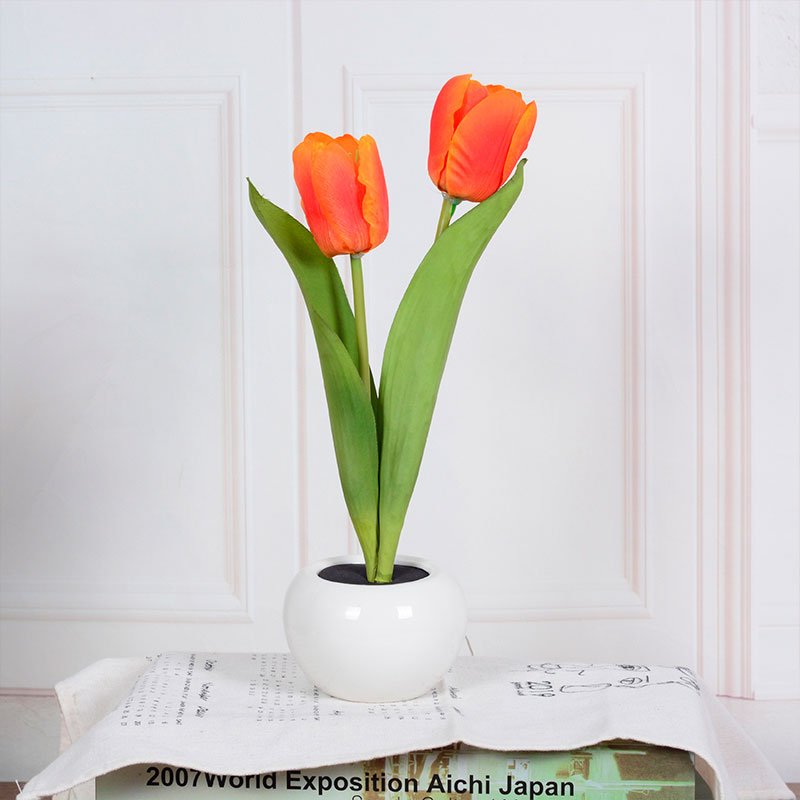Maliben | Decorative Led Tulip Table Lamp – Florima