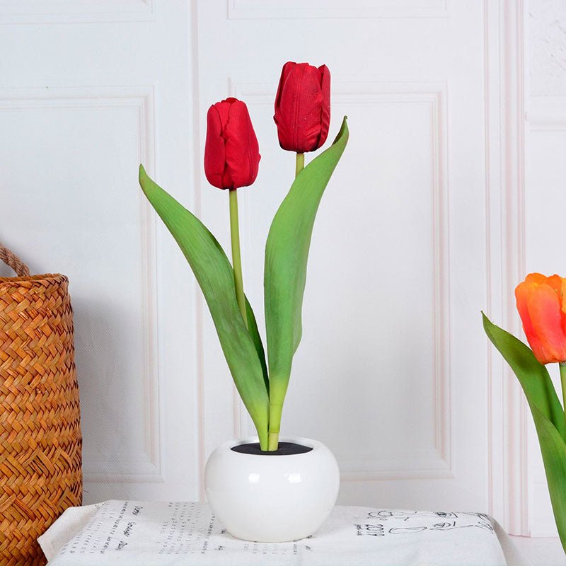 Maliben | Decorative Led Tulip Table Lamp – Florima
