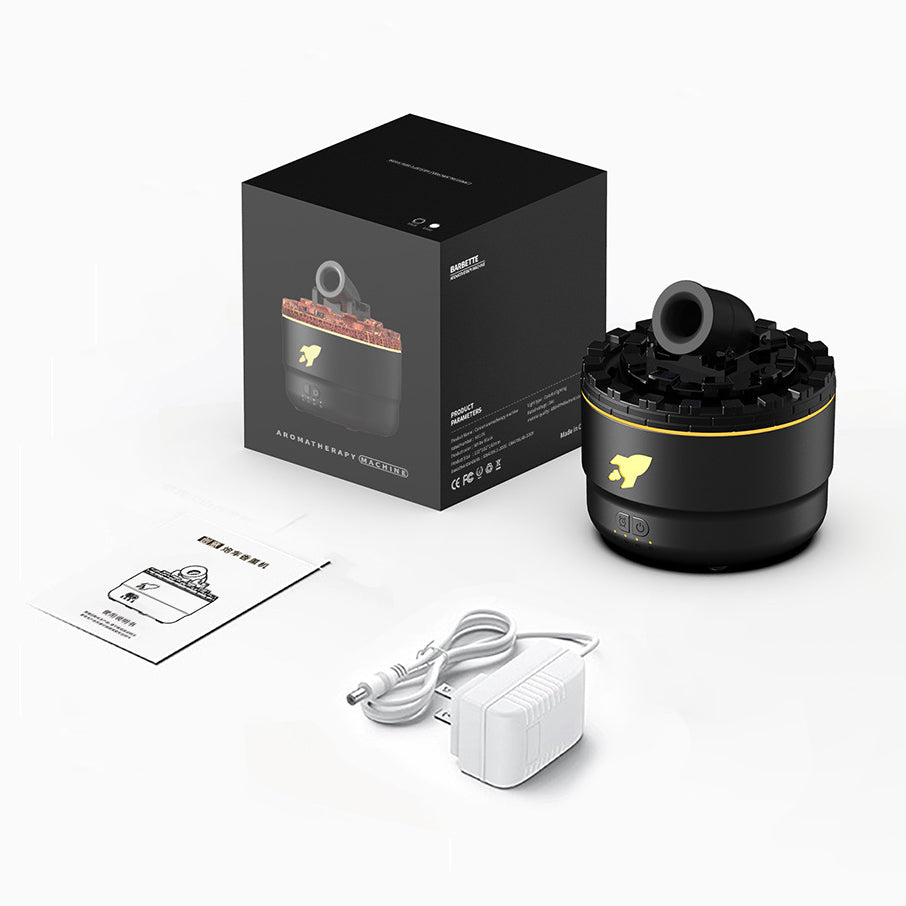 Maliben | Aroma Diffuser And Humidifier With Night Light - Lavaglow