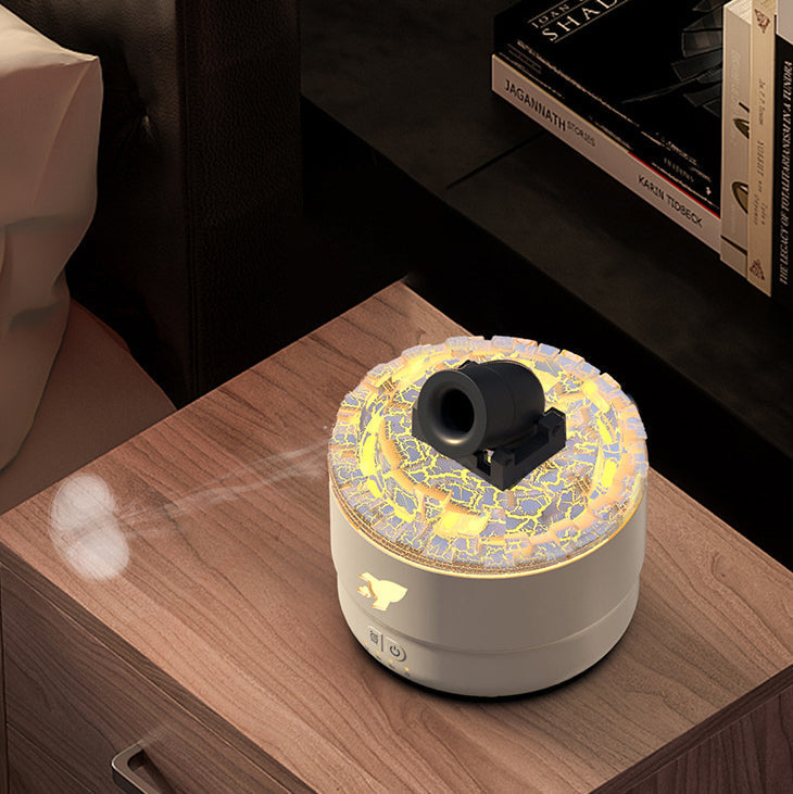 Maliben | Aroma Diffuser And Humidifier With Night Light - Lavaglow