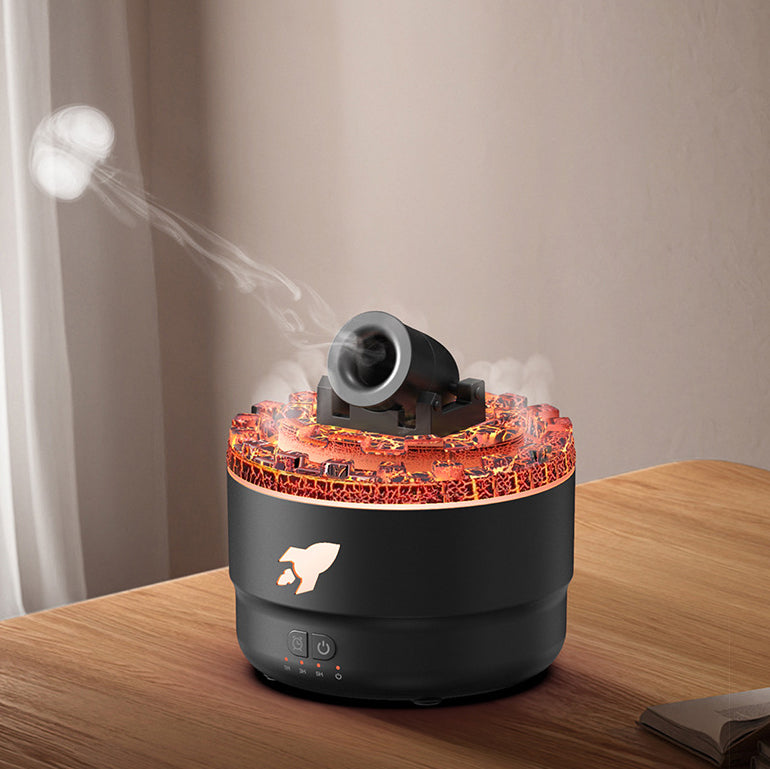 Maliben | Aroma Diffuser And Humidifier With Night Light - Lavaglow