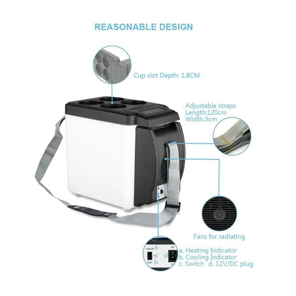 Maliben | Mini Electric Camping Car Cooler Box