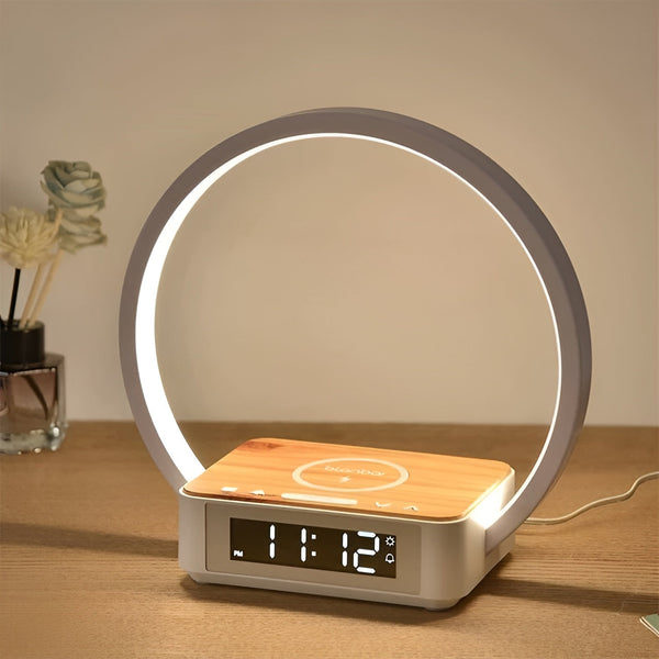 Maliben | Design Night Light With Charger And Gentle Wake Function - Lumorise