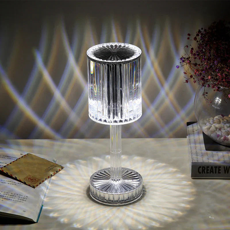 Maliben | Dimmable Crystal Table Lamp With Modern Lighting - Seraphine
