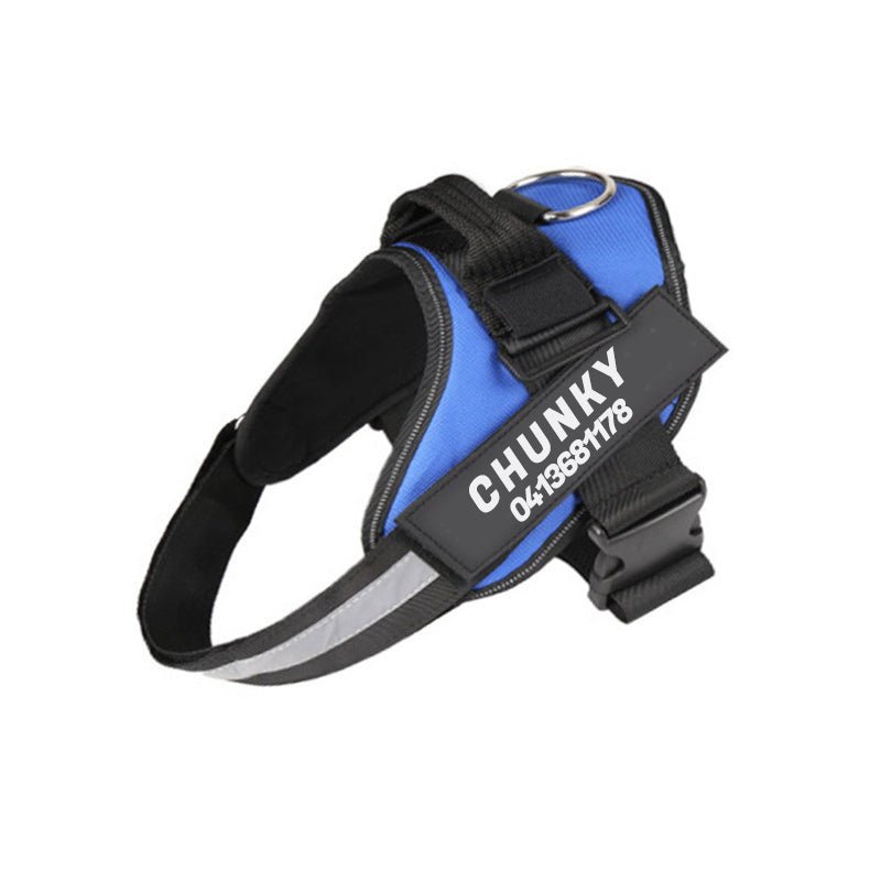 Maliben | Dogsafe Harness – Reflective, No-Pull Dog Harness with Personalizable Name Tag