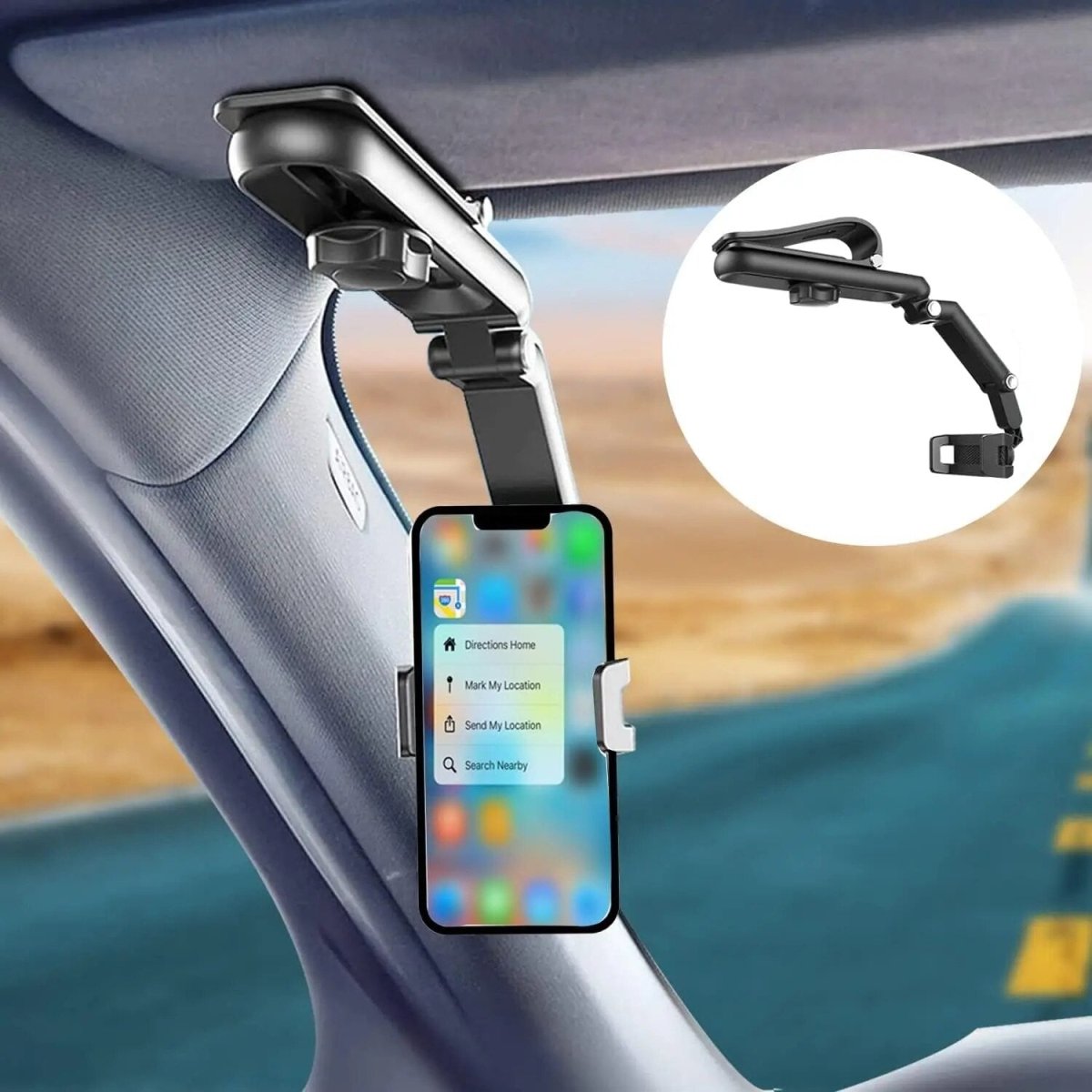 Maliben | Support Visorclip - Innovative Support - Secure Phone - Practical Driving