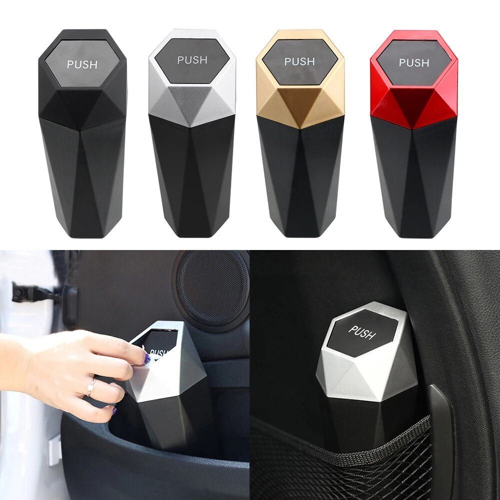 Maliben | Car Trash Can - Mini Trash Can For Cup Holder - Perfect Solution!