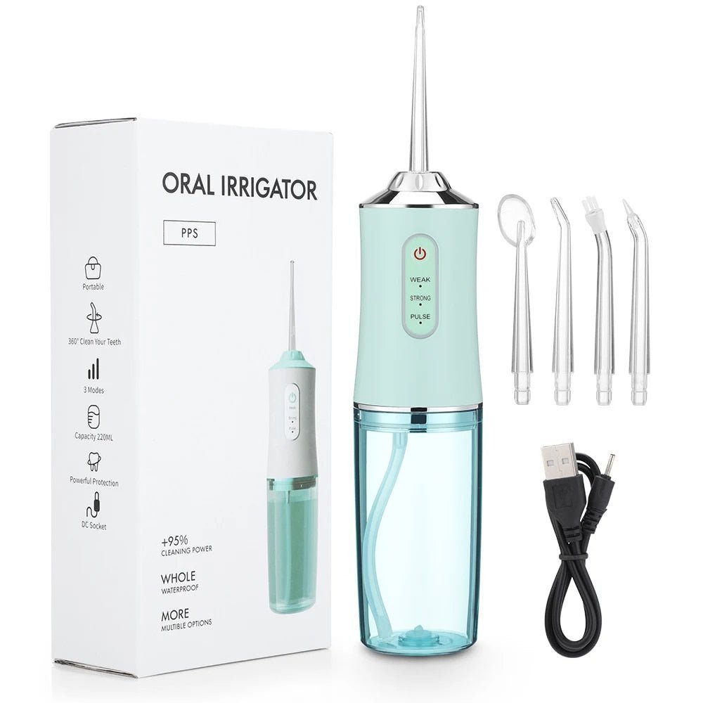 Maliben | Aquafloss - Eliminates Tartar - Prevents Dental Plaque - Dazzling Smile!
