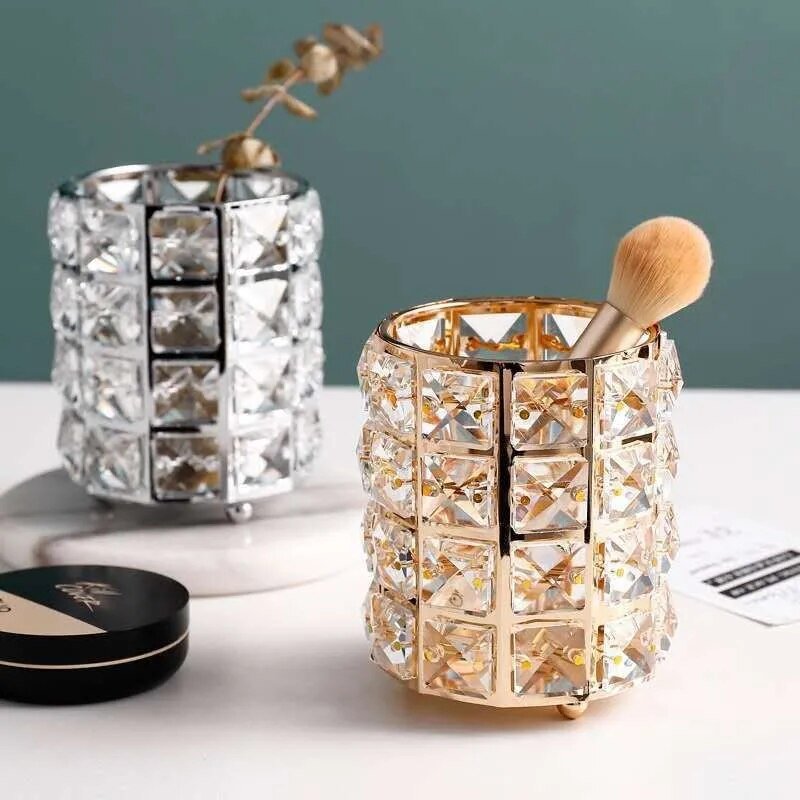 Maliben | Crystal Toothbrush Holder - Elegance And Organization - Glamour !
