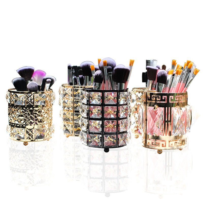 Maliben | Crystal Toothbrush Holder - Elegance And Organization - Glamour !
