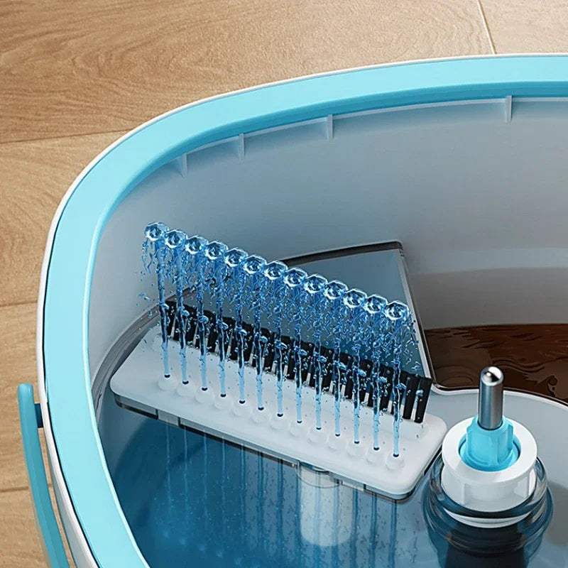 Maliben | Spinning Mop And Bucket Set - Handsfree Wring Out Your Mop!