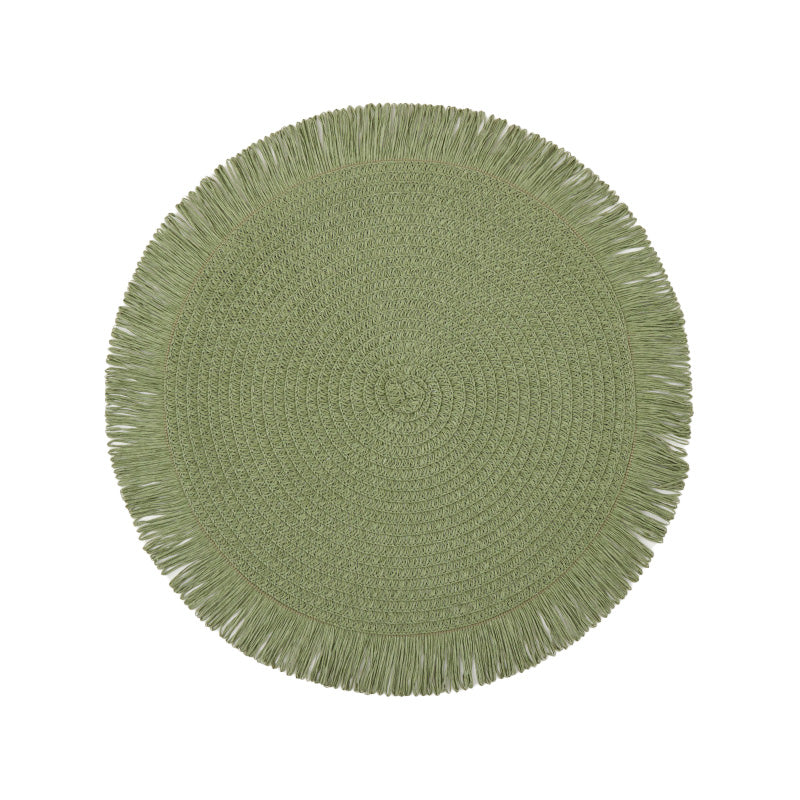 Maliben ThermoLuxe — Round braided placemats