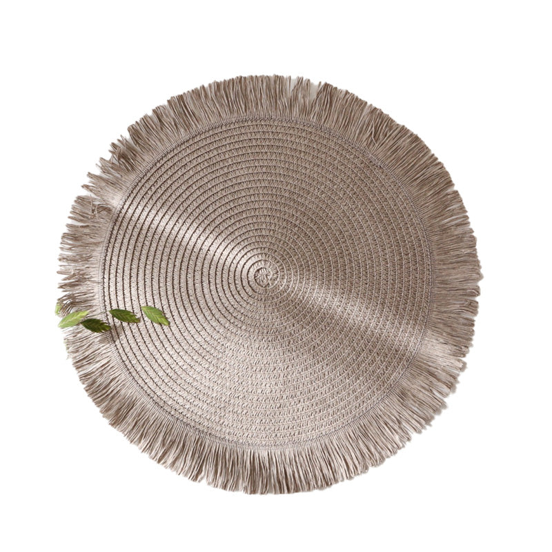 Maliben ThermoLuxe — Round braided placemats