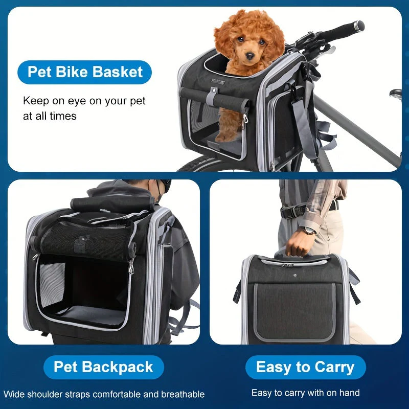 Maliben | Expandable Bike Basket For Pets